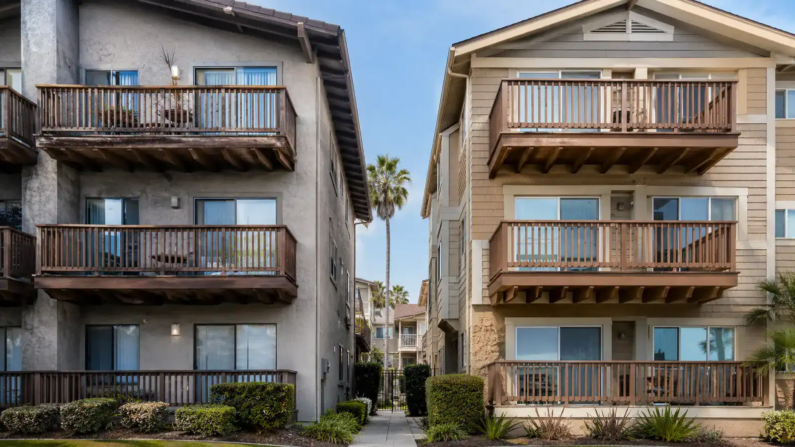 Exterior elevated balconies subject to California SB 721 and SB 326