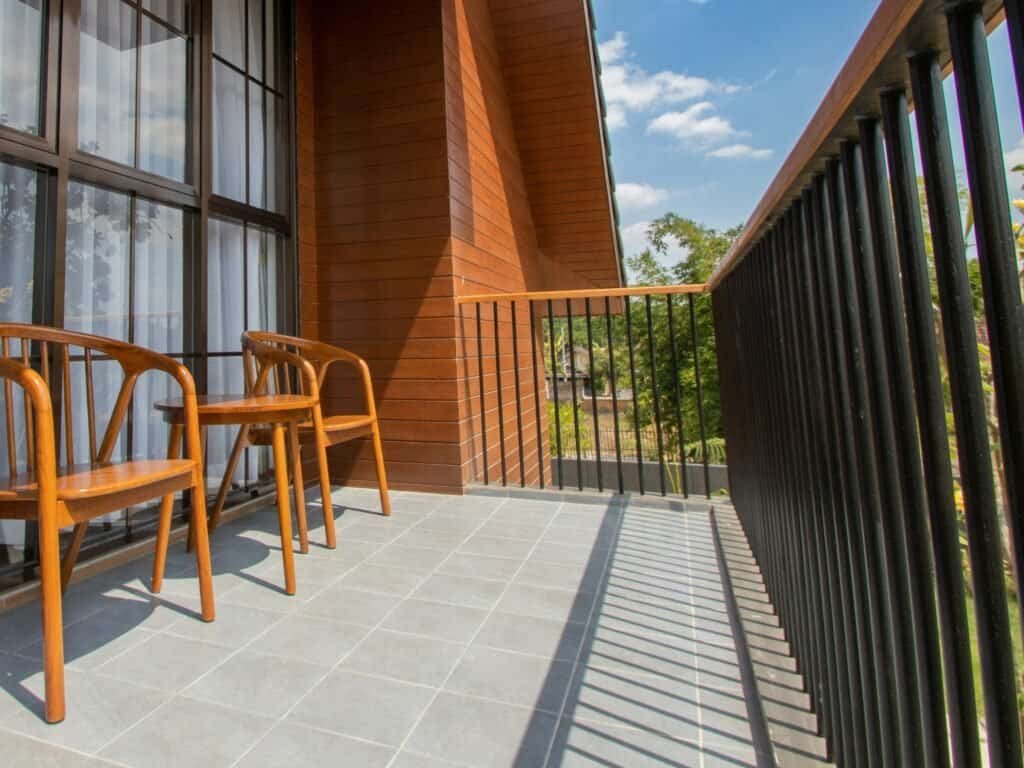 Deck repair type - composite decking installation