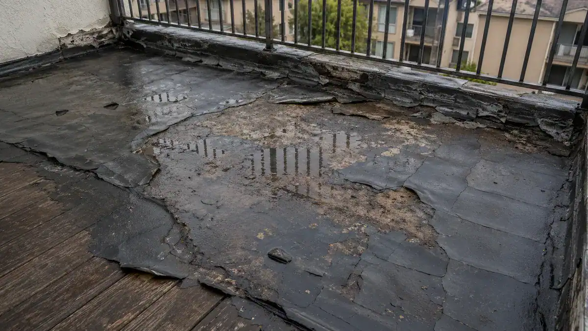 Balcony waterproofing system installation and lifespan