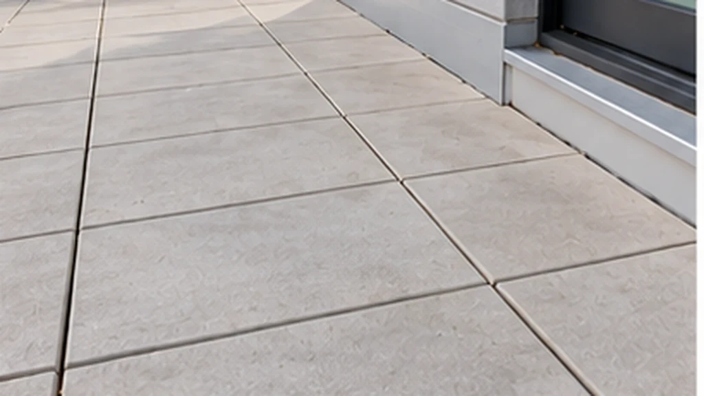 New level pavers with open joints at the same terrace door threshold in Concord
