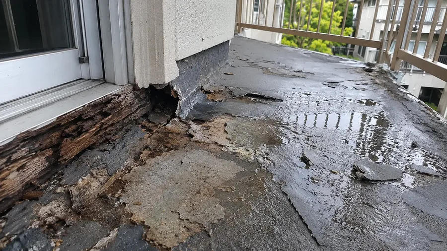 Commercial balcony waterproofing