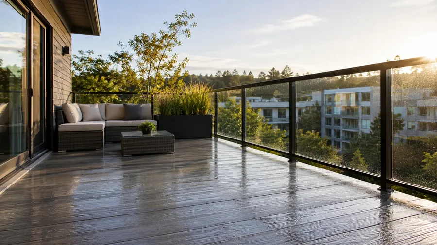 Commercial balcony waterproofing