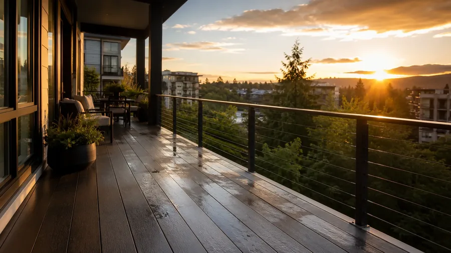 Commercial balcony waterproofing