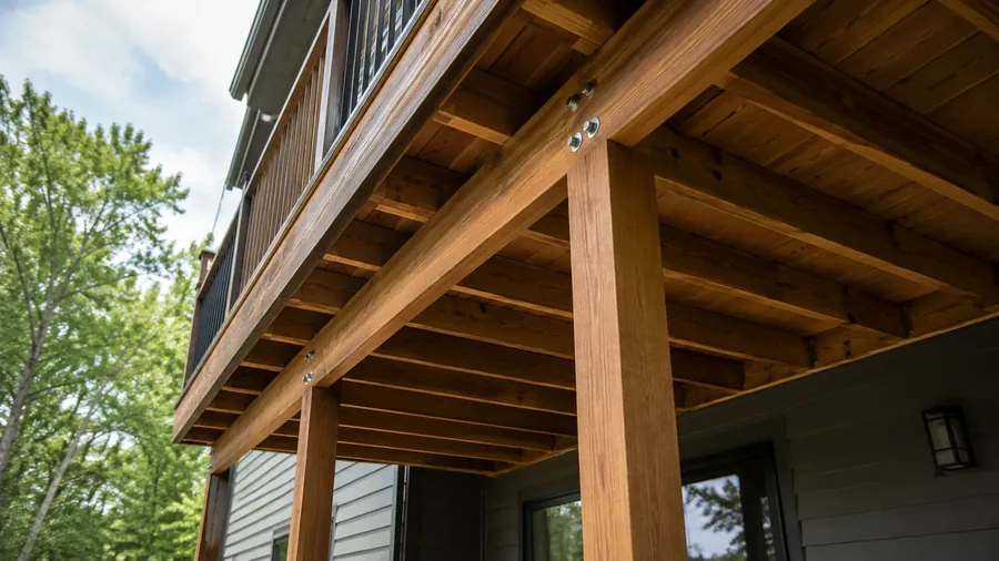 Commercial deck under a D&B annual maintenance program