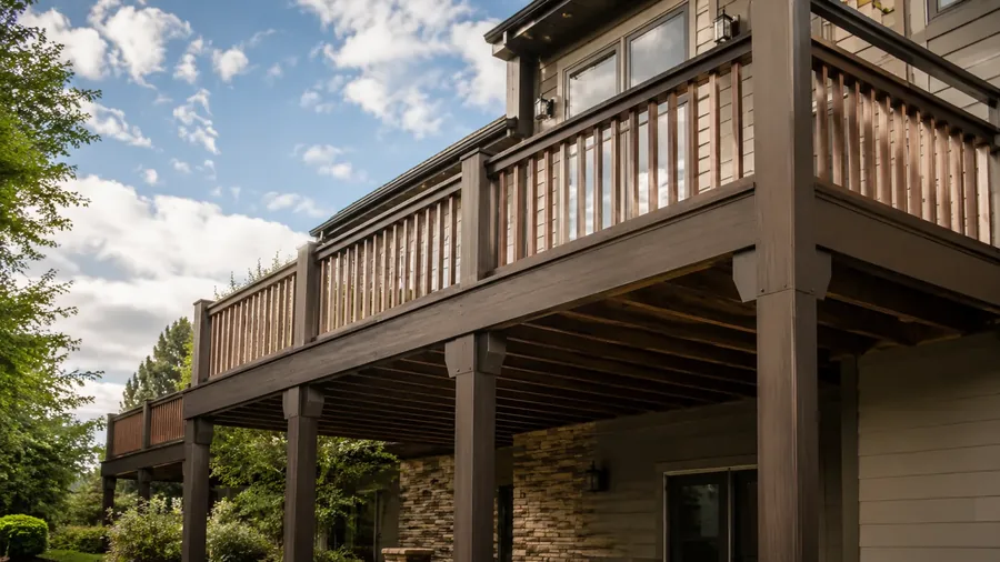 Commercial deck under a D&B annual maintenance program