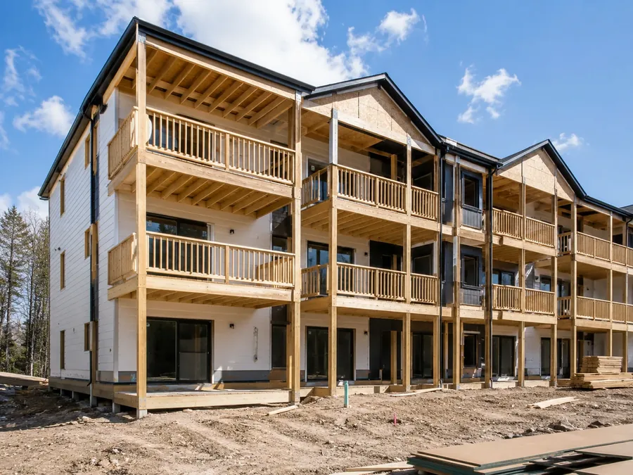 New multifamily balcony construction