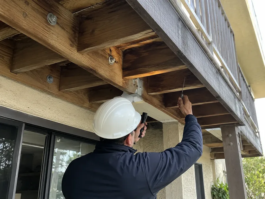 SB 326 balcony inspection at an HOA community