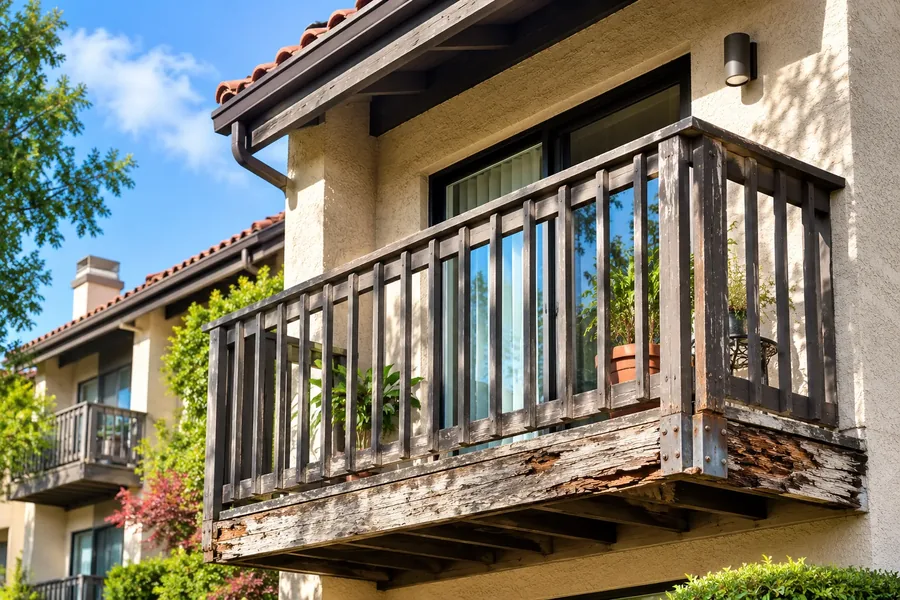 SB 721 balcony inspection at an apartment community