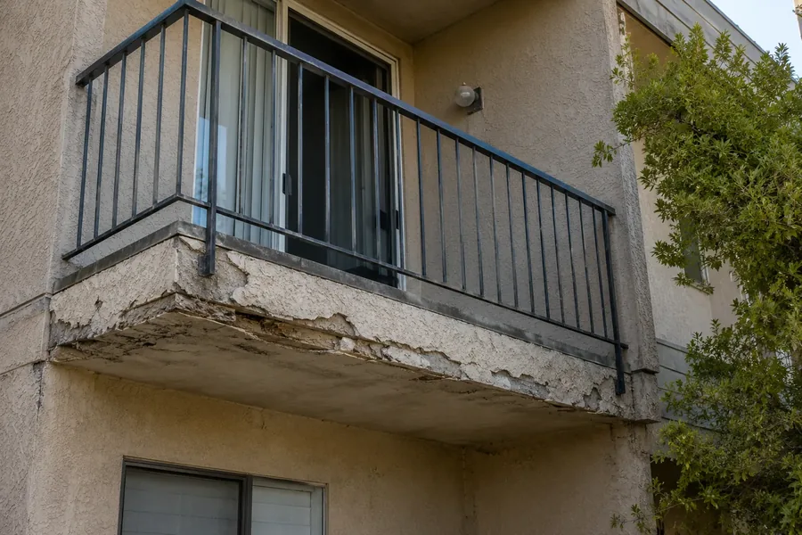 SB 721 balcony inspection at an apartment community