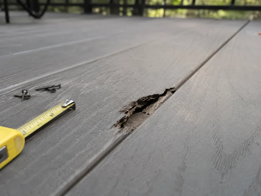 Trex deck repair