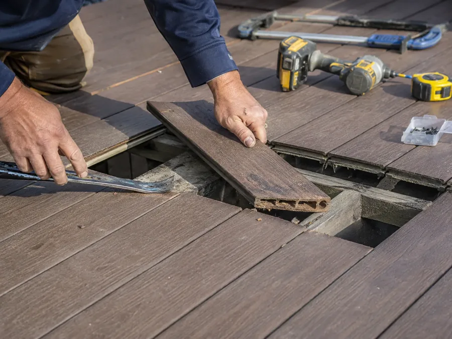 Trex deck repair