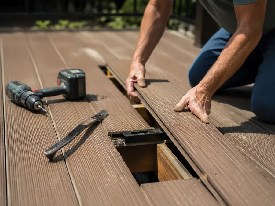 Trex deck repair