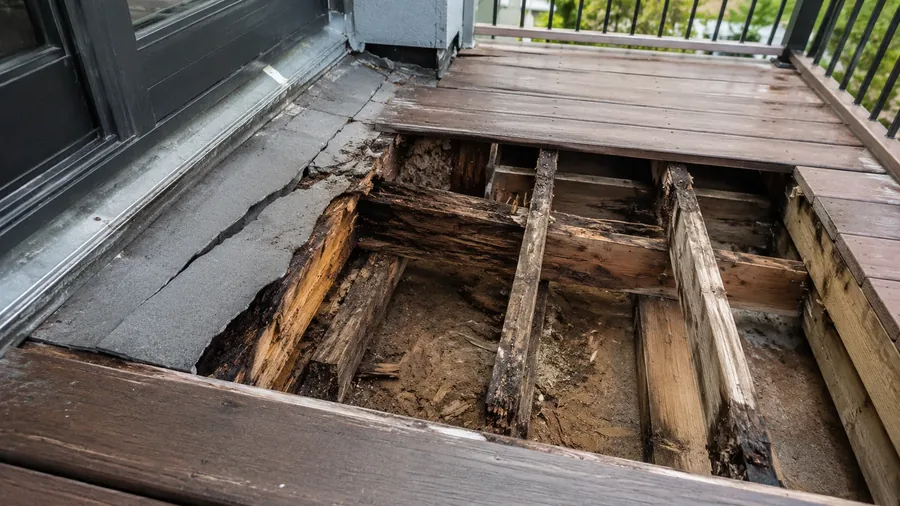 Commercial deck and balcony waterproofing